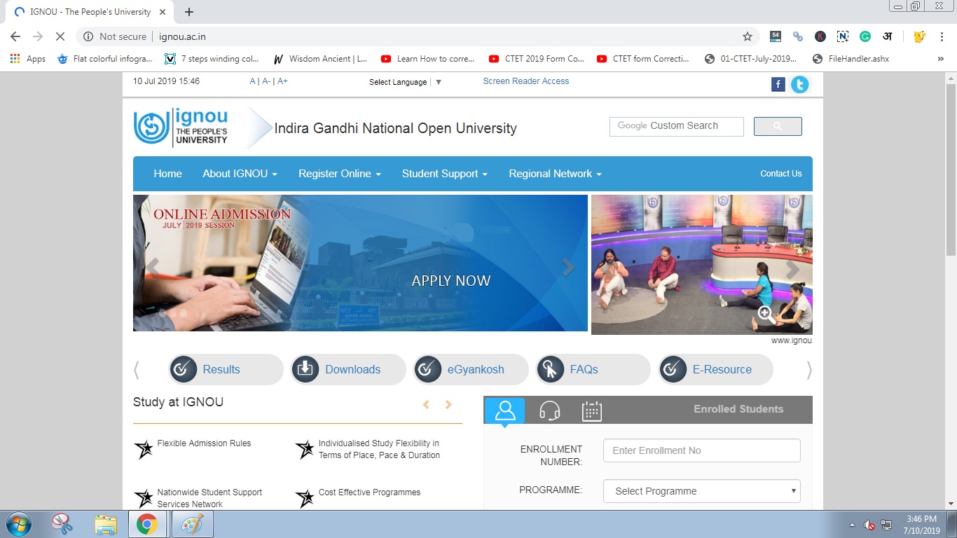 Ignou identity card 2020 download check status duplicate id card